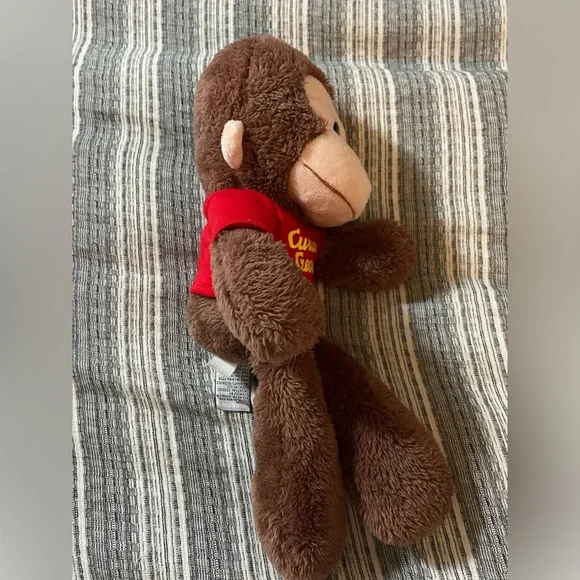 Curious George Monkey Soft Plush Stuffed Animal Gund 13” - Picture 3 of 10